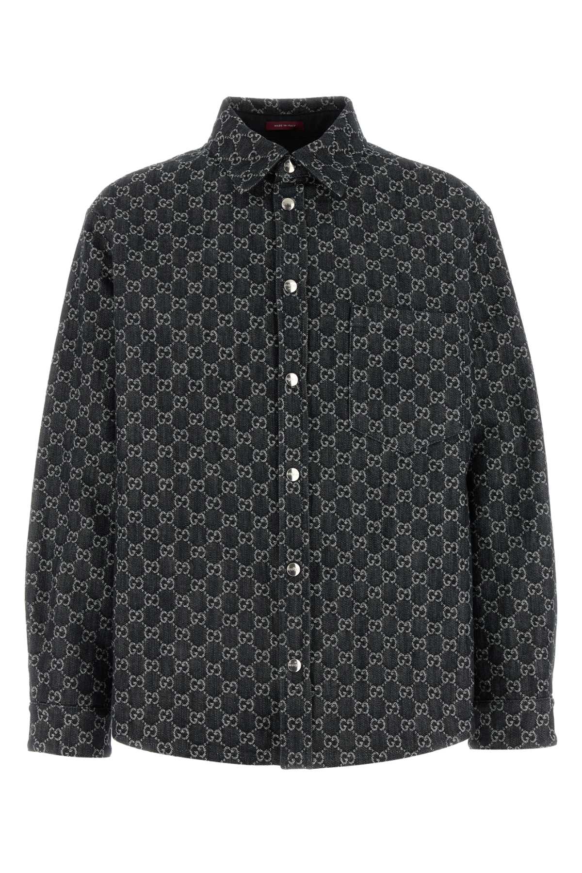 Denim Shirt — Navy