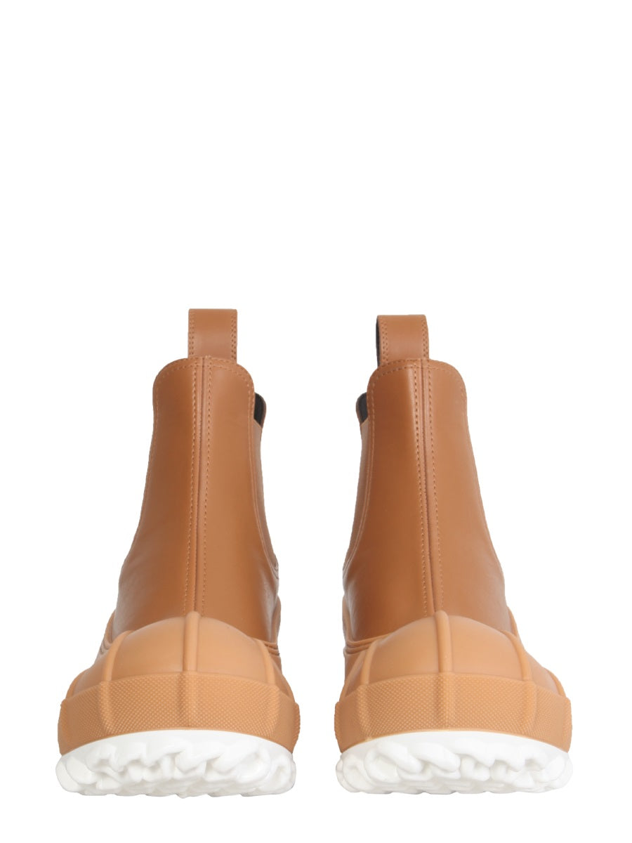 Elasticated-panel ankle boots