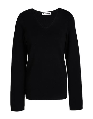 Woman Sweater Black Size 10 Wool
