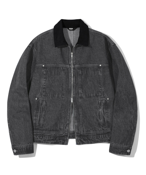 CORDUROY COLOR DENIM WORK JACKET