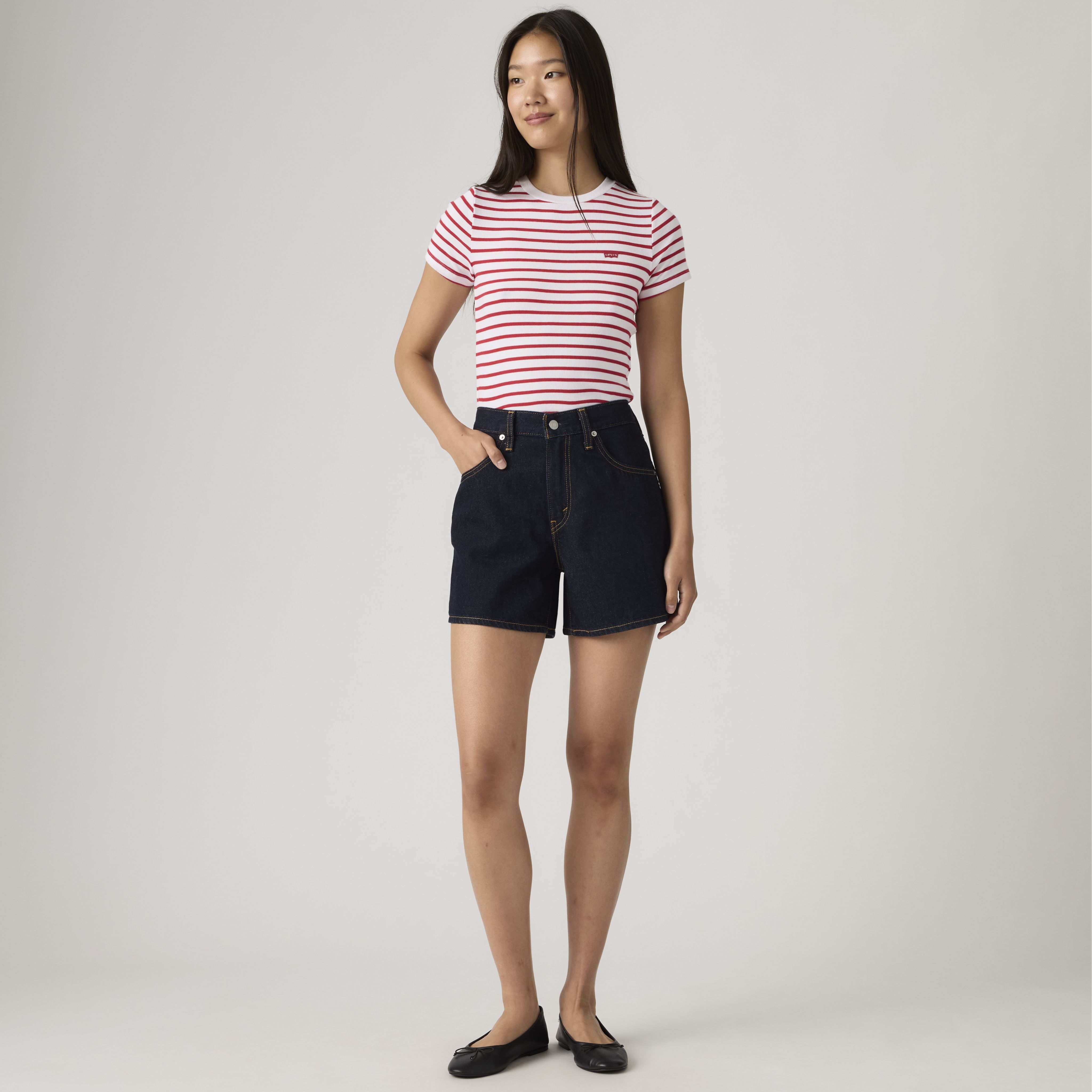 Cinch Mid Thigh Shorts