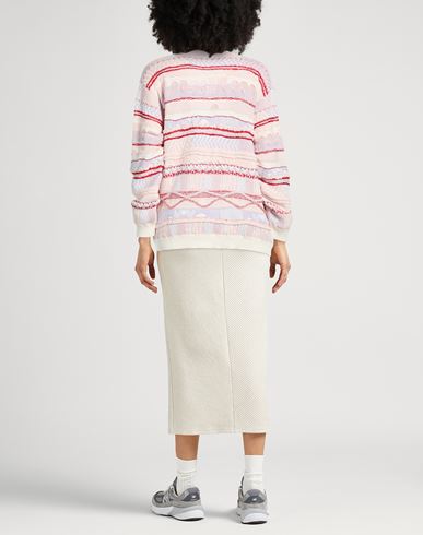 Woman Cardigan Pink Size 4 Cotton, Polyester, Polyamide
