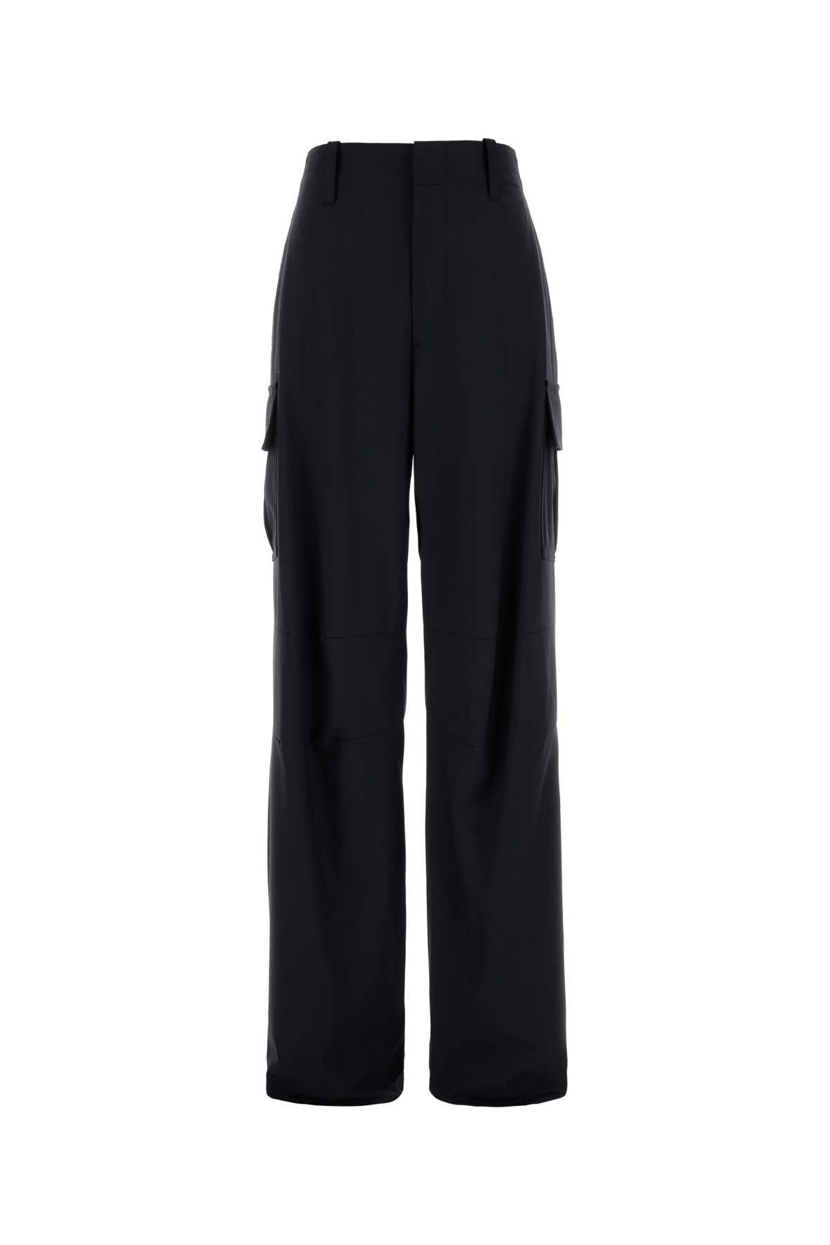 Fine Wool Cargo Pants