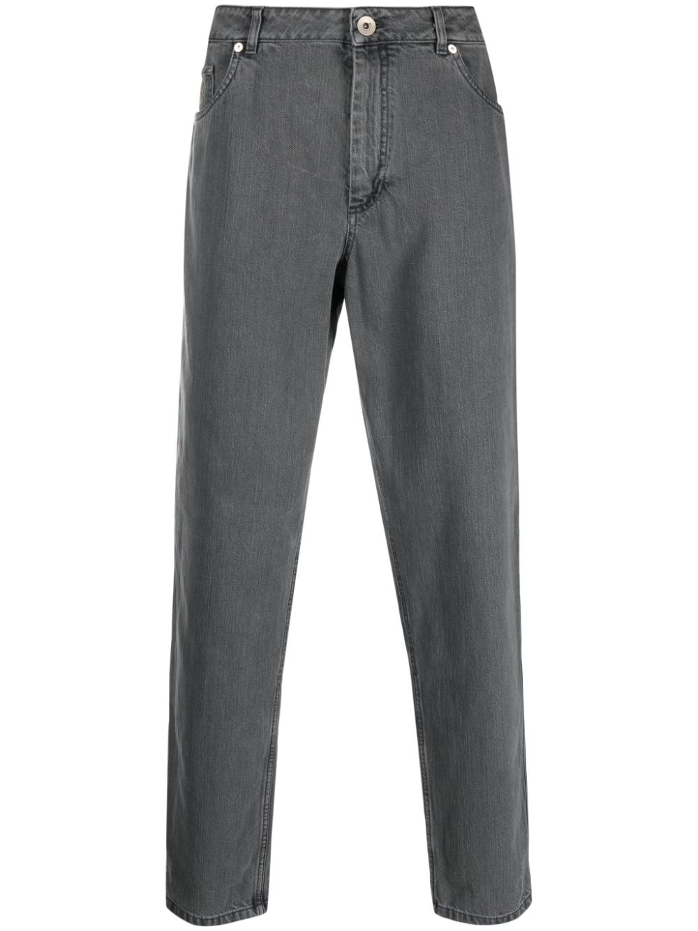 Straight-leg jeans - Grey