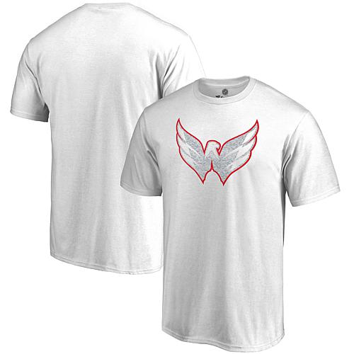 Men's White Washington Capitals Whiteout T-Shirt
