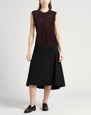 Crème Woman Top Plum Size 4 Viscose, Polyester, Wool, Elastane