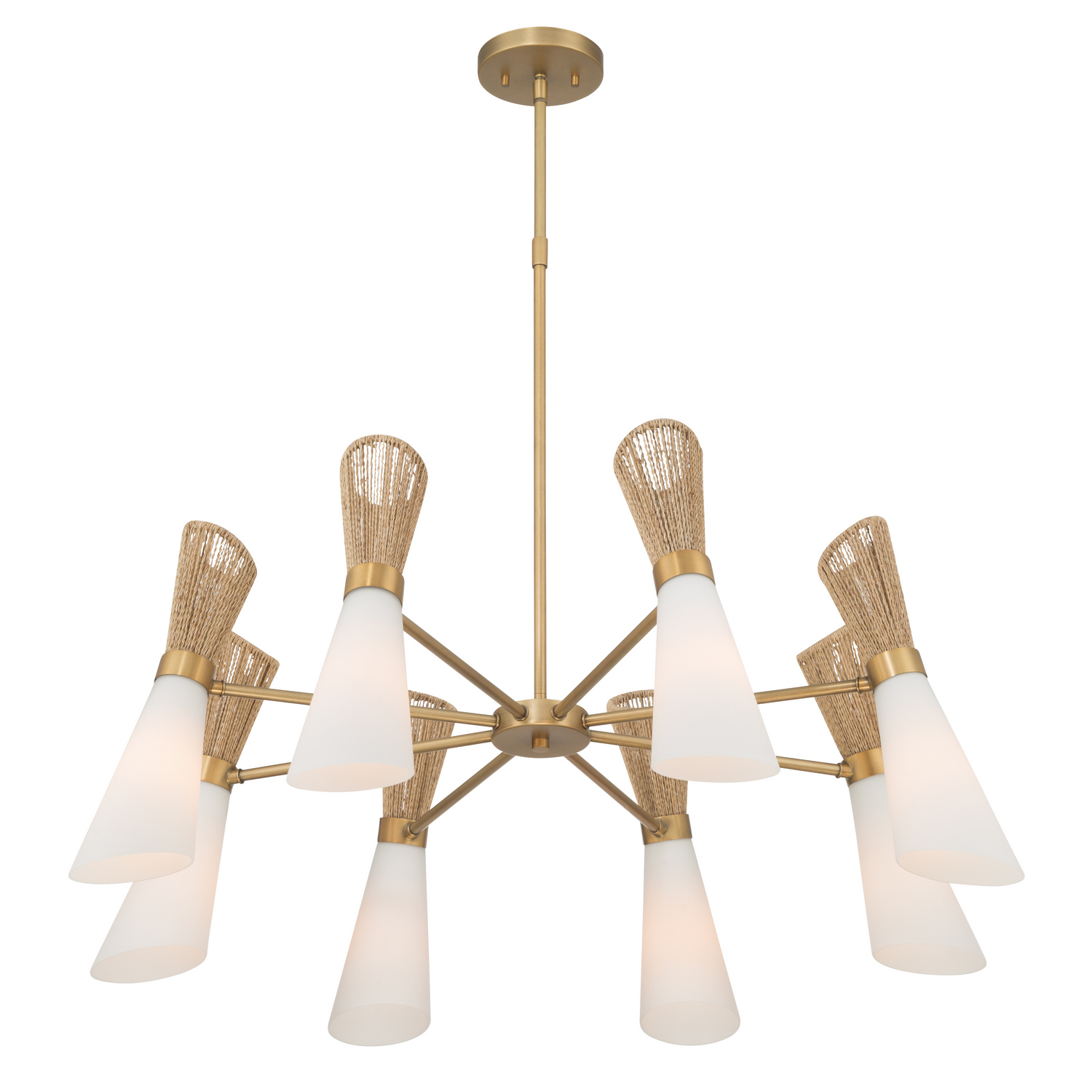 Legacy Brass Chandelier from the Vantrel Collection