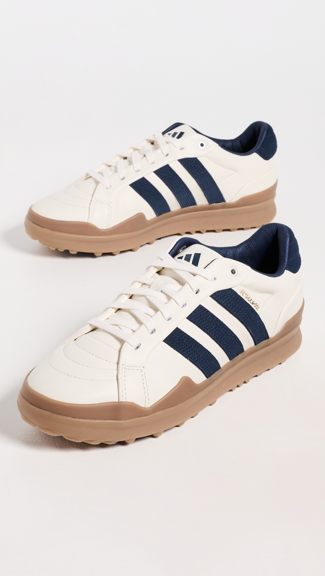 Retrocross Gripmore Golf Shoes White/Collegiate Navy/Gum4
