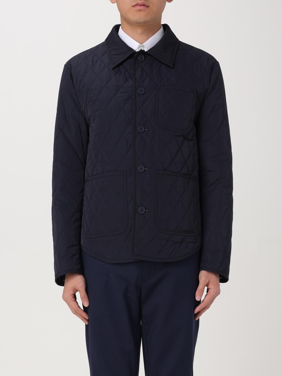 Quilted padded jacket - Blue
