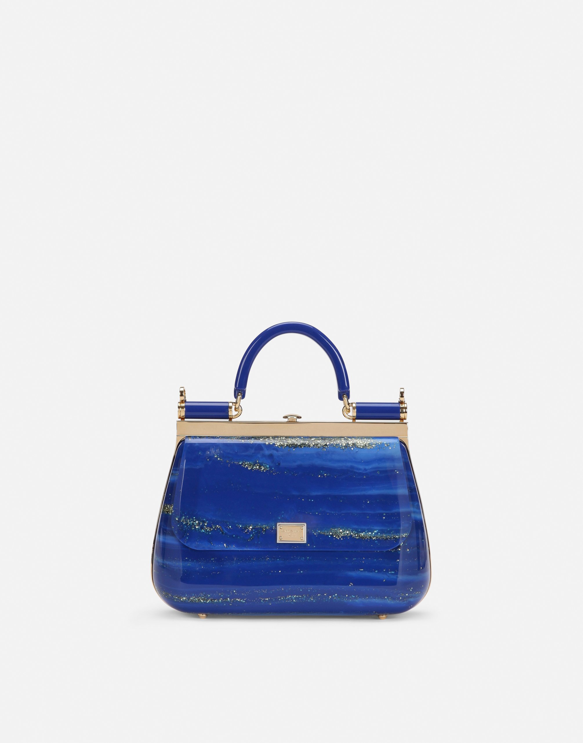 SICILY BOX BAG IN ACRYLIC GLASS