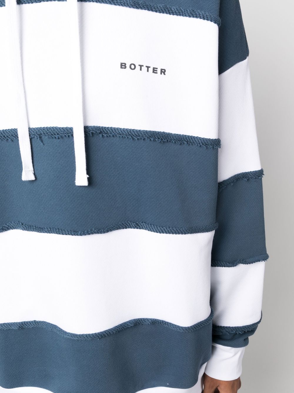 Two-tone Cotton Oversize Sweatshirt