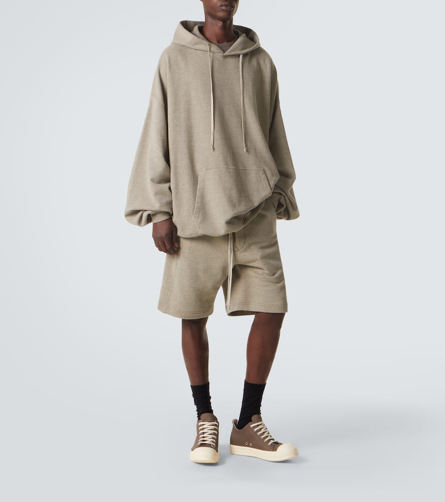 DRKSHDW Hun cotton-blend jersey hoodie