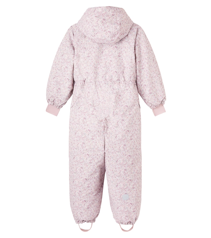 Miko floral padded snowsuit