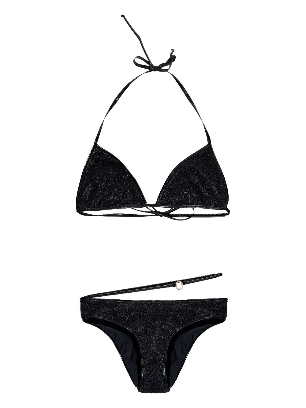 Lurex bikini - Black