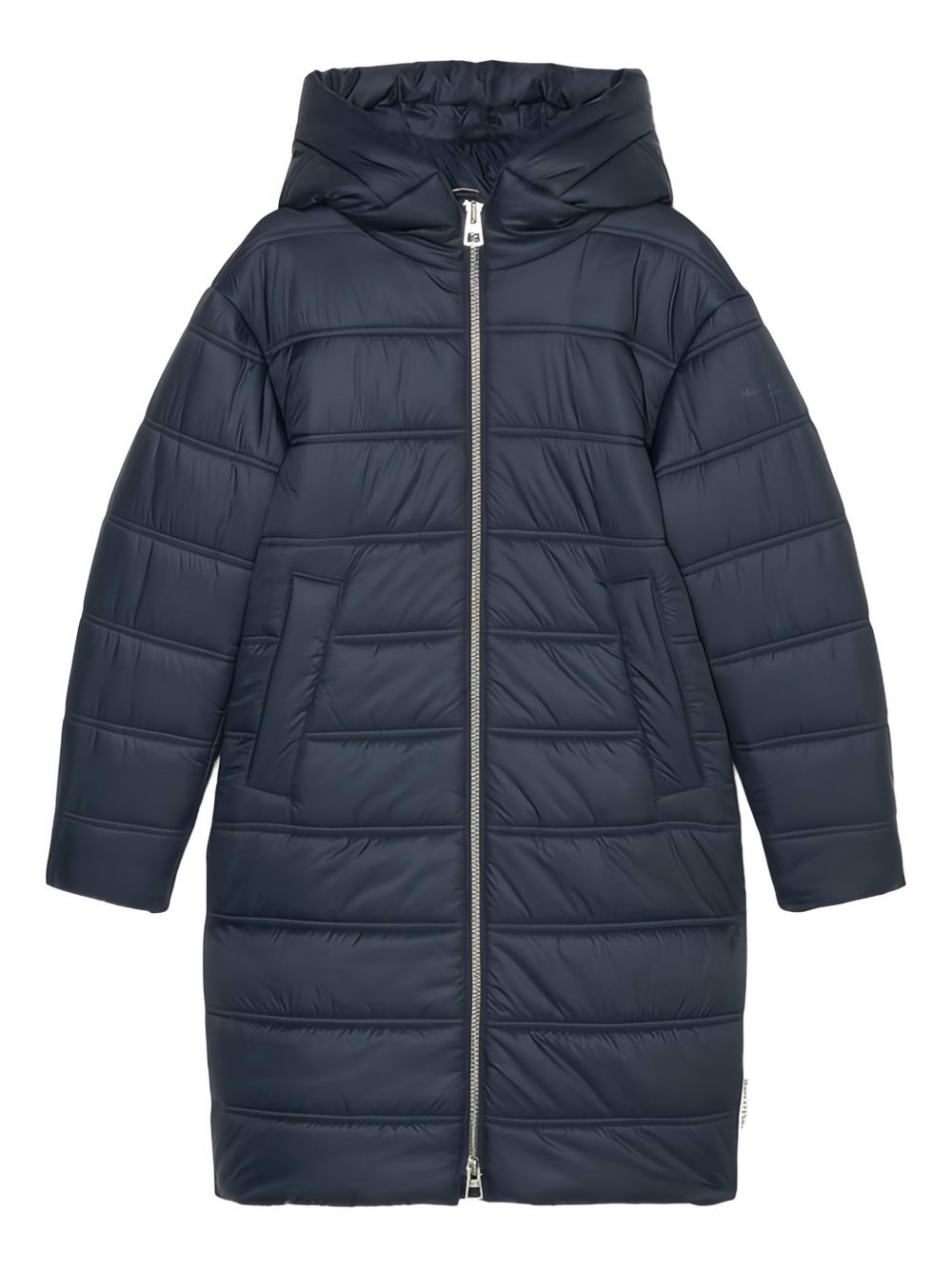 Padded hooded coat - Blue