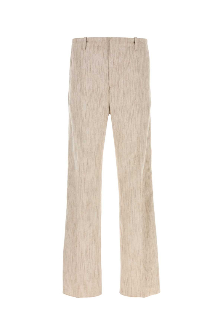 Melange Sand Viscose Blend Pant