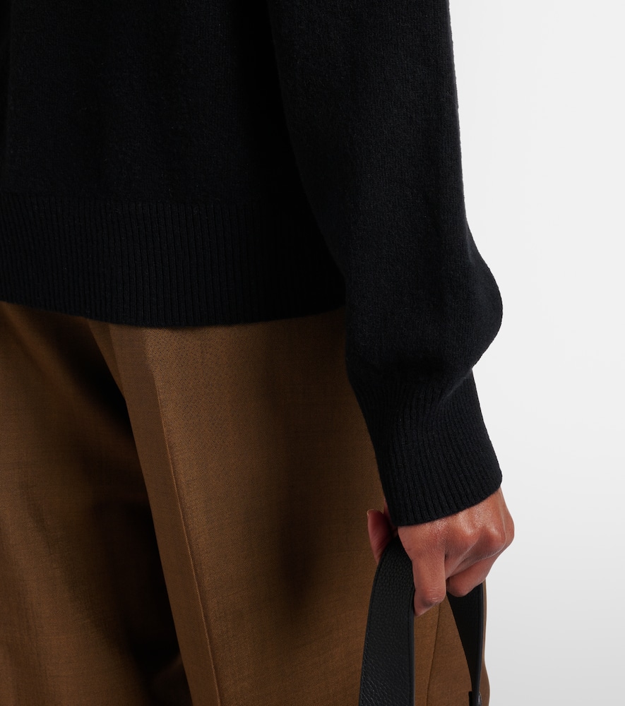 Róhe Argyle wool polo sweater
