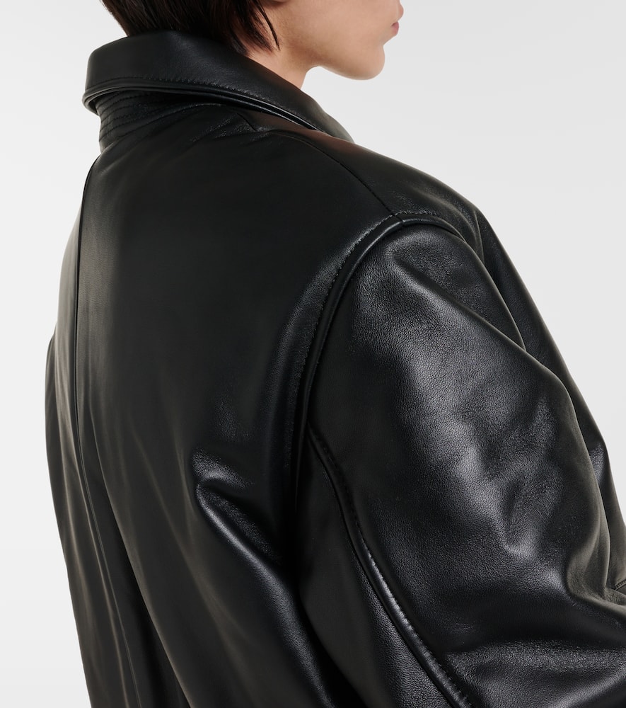 Leather jacket
