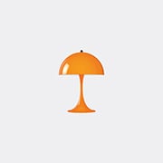 'panthella 250' Led Table Lamp, Orange