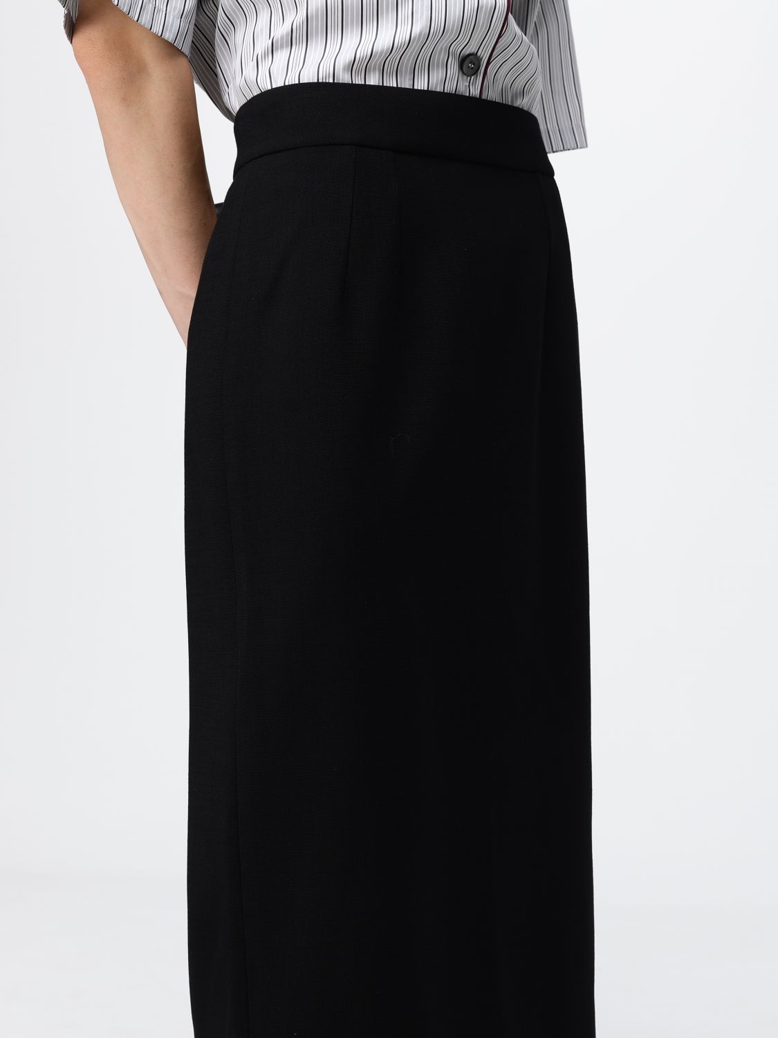Skirt Woman color Black