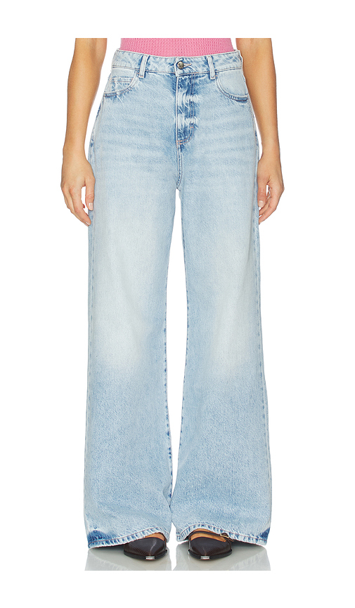 Icon Denim Debby Wide Leg Jeans in Sky Blue. 32 also , 24, 25, 26, 27, 28, 29