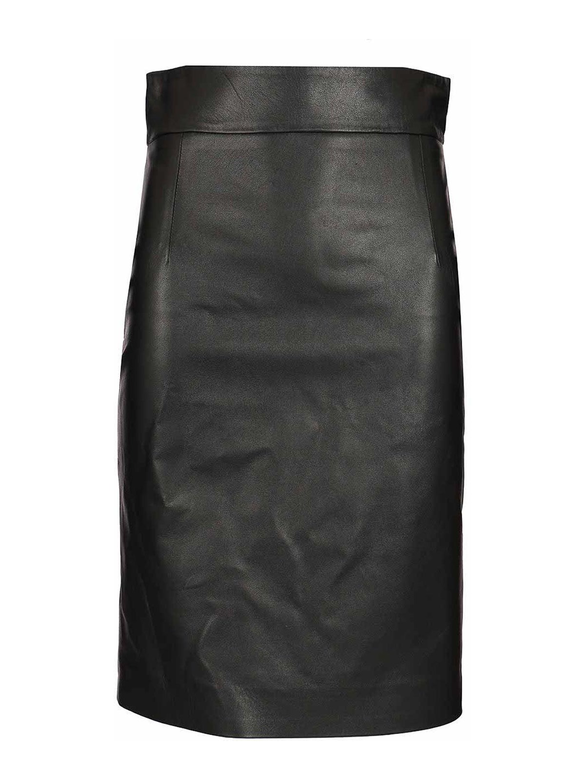 Suede Midi Skirt