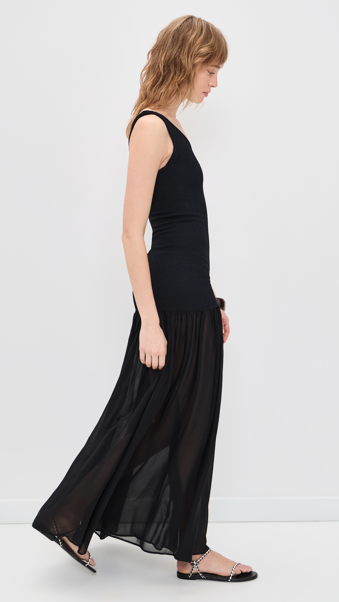 Nancy Hybrid Dress Black One Size