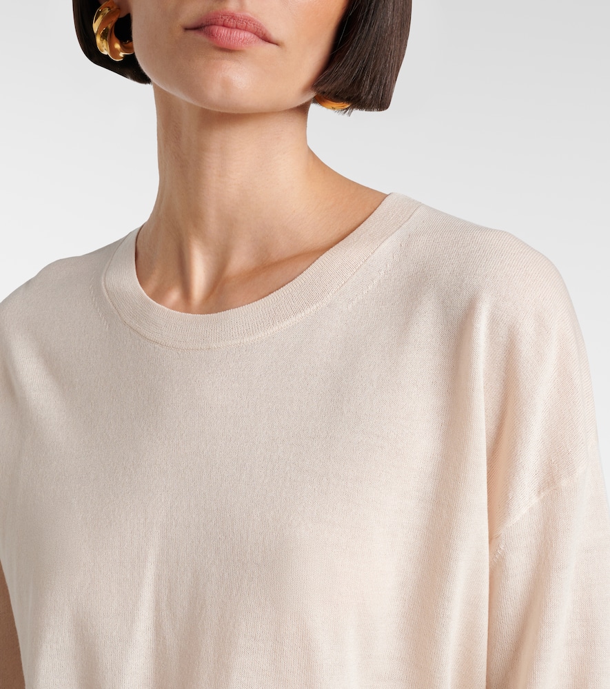 Refined Essentials wool and cotton sweater