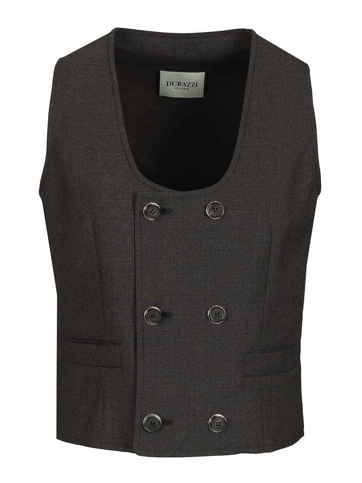 Tailored Double-Breasted Vest
