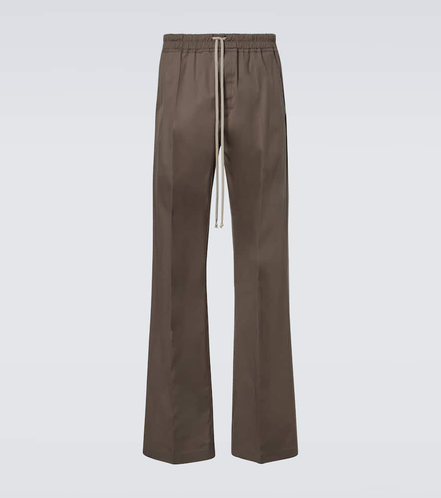 Dietrich cotton-blend straight pants