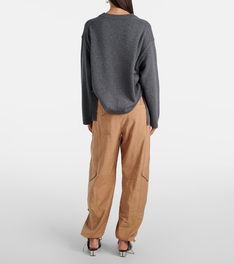 Logo wool-blend sweater
