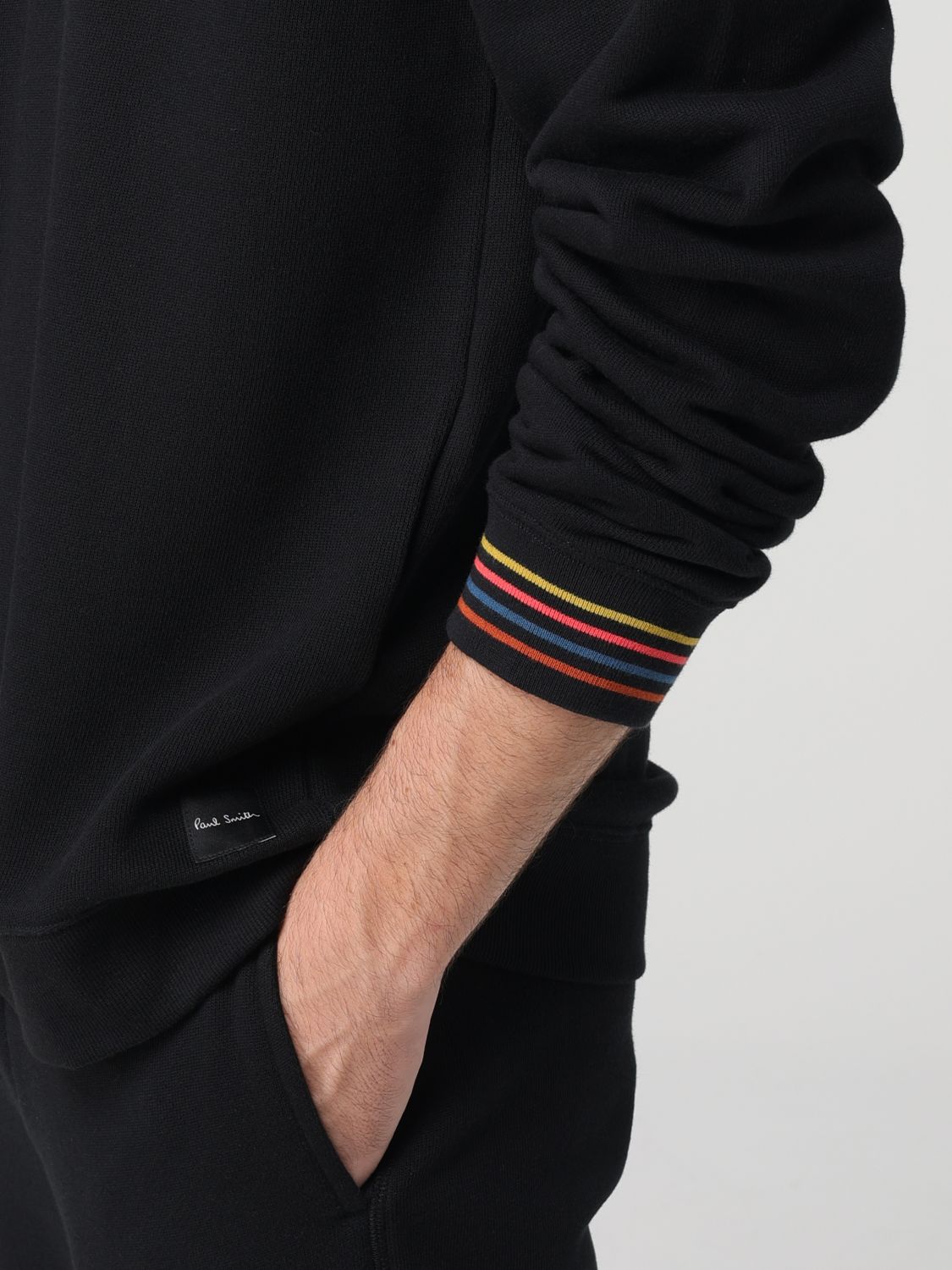 Sweatshirt Men color Black