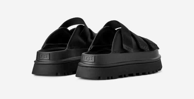 ® Women's GoldenGlow Slide Sandals in Black