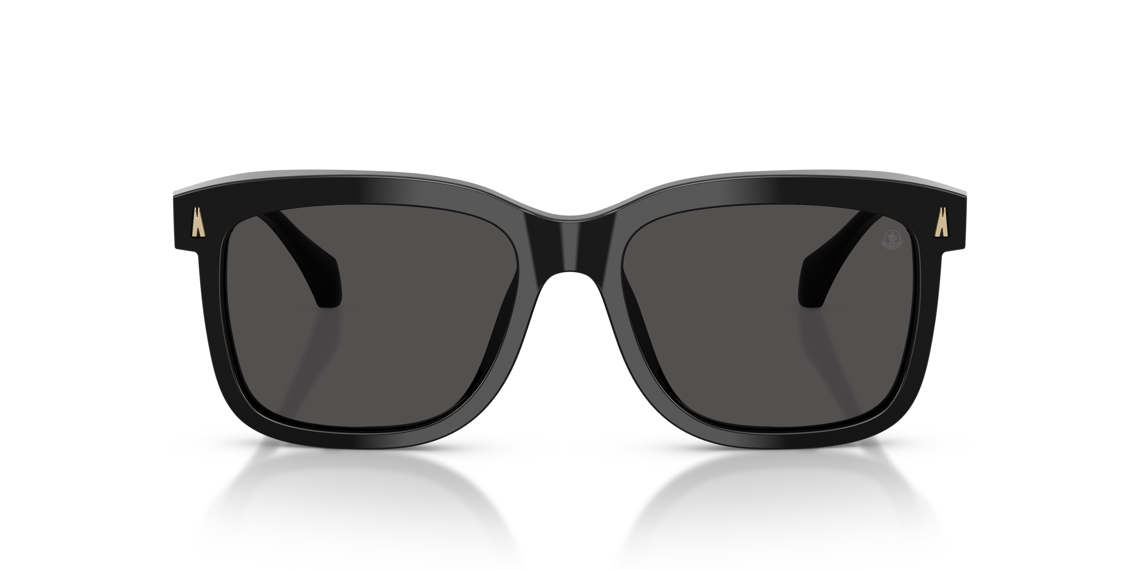 Moncler Unisex Moncler ME6018 VALAIRE 300187 Gafas de sol Acetato Negro Gris Pillow Norma