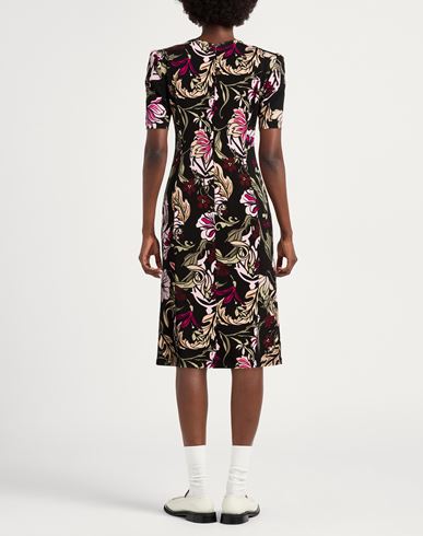Woman Midi dress Black Size 1 Polyester, Elastane