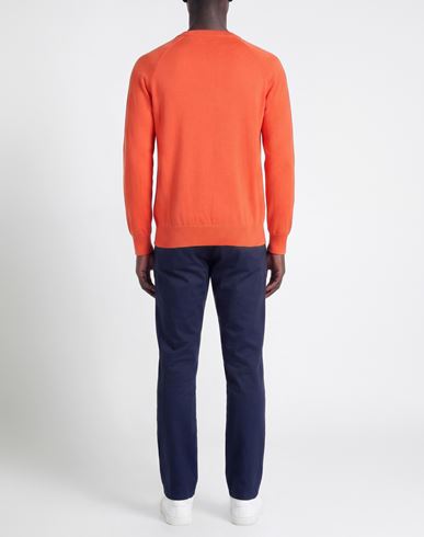 Helmur Man Sweater Orange Size S Cotton