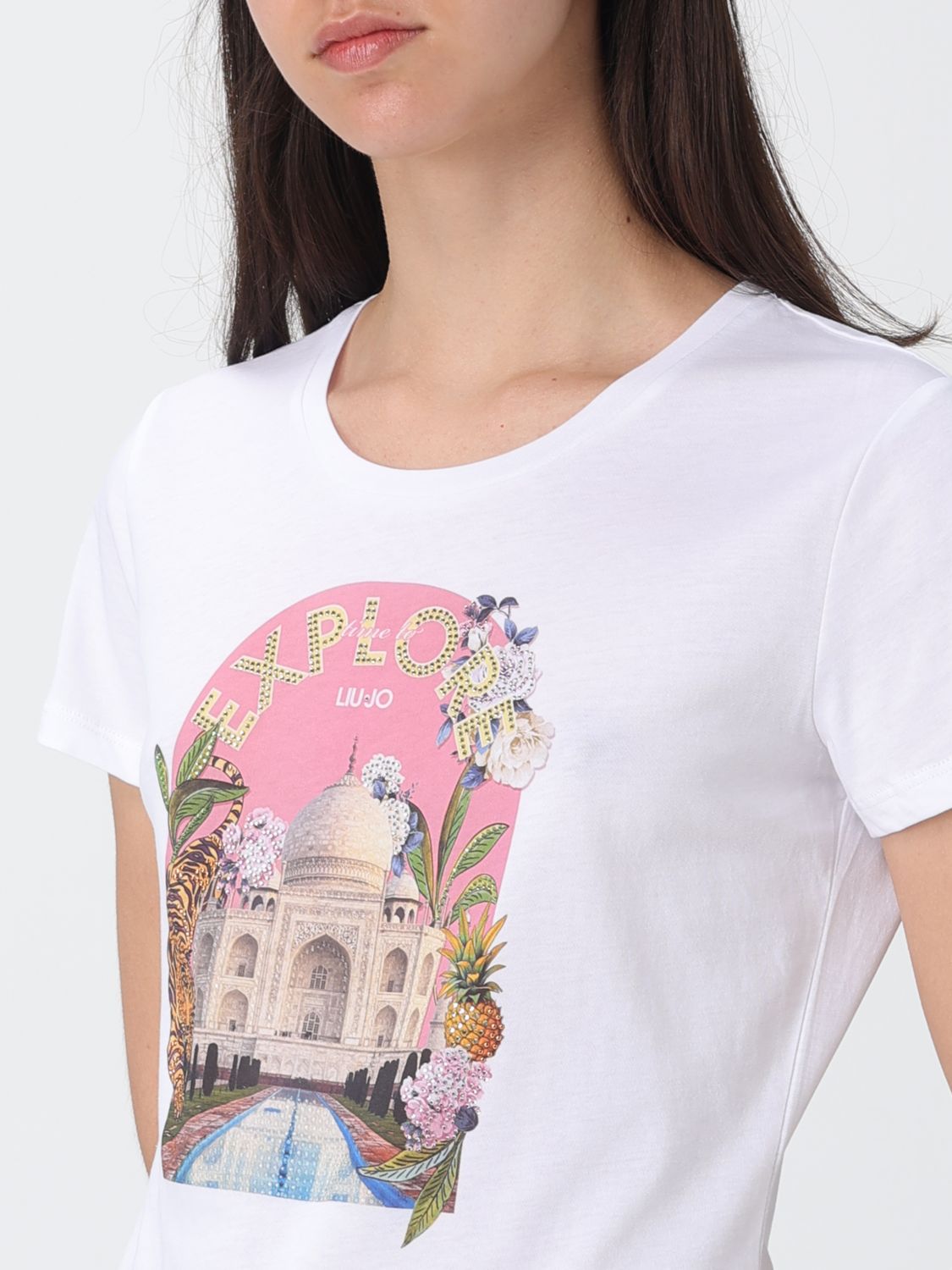 T-Shirt Woman color White
