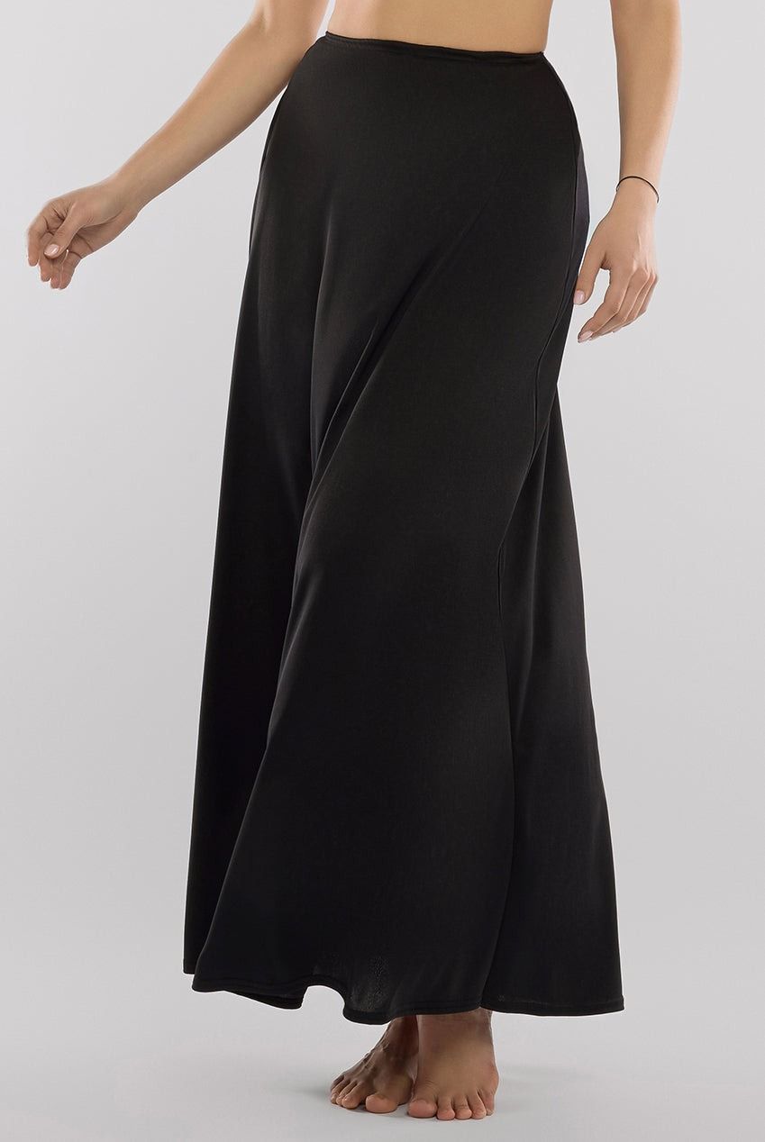 Jersey Lining Maxi Skirt