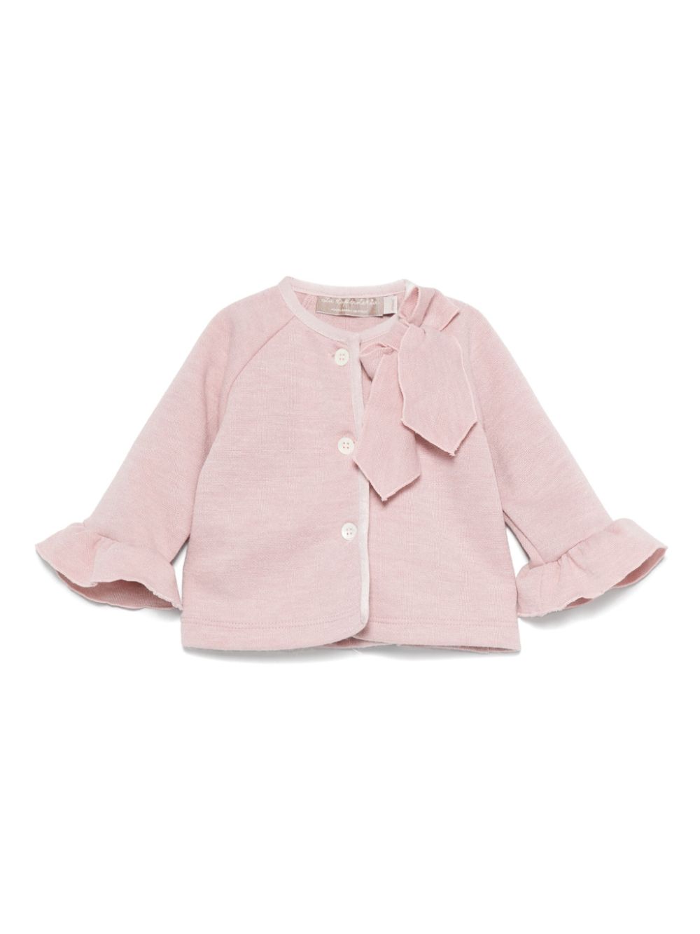 Bow-detail cardigan - Pink