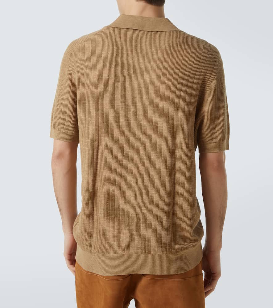 Joaquim cotton-blend polo sweater