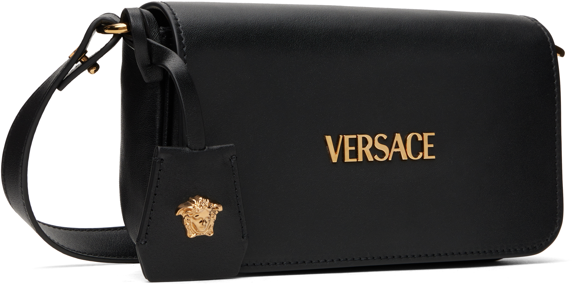 Versace Black Tag Mini Shoulder Bag