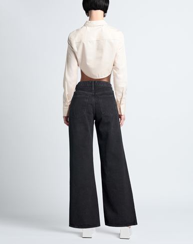 Woman Jeans Black Size 25 Organic cotton