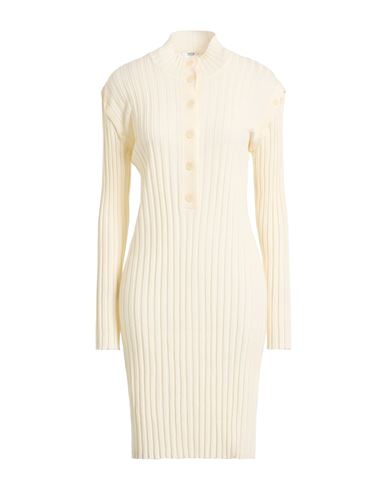 Woman Mini dress Ivory Size M Wool