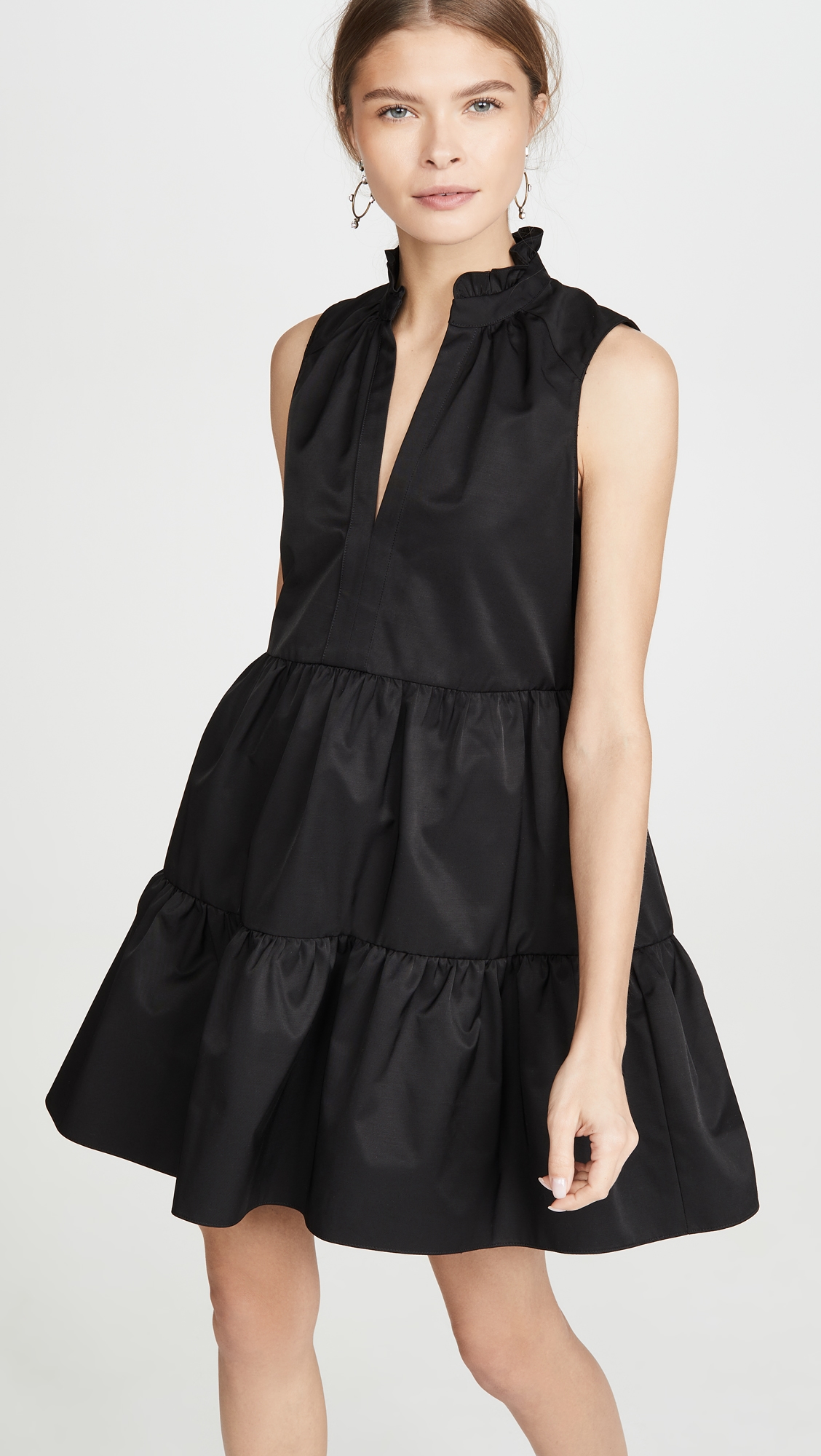 Sleeveless Saffron Dress Black