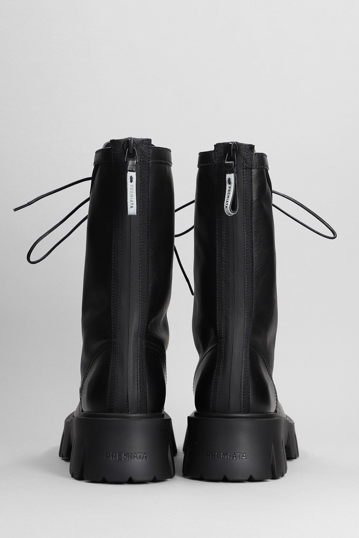 Elba combat boots - Black