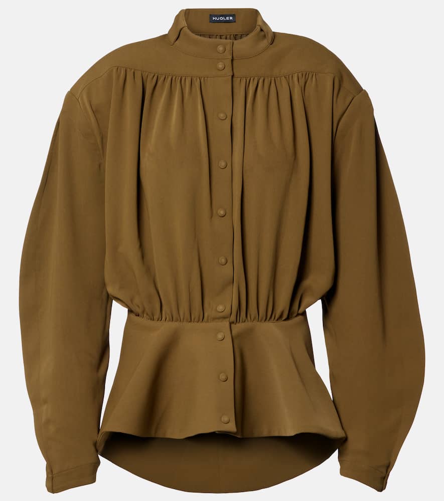 Re/edit Hiver Russe crêpe twill blouse