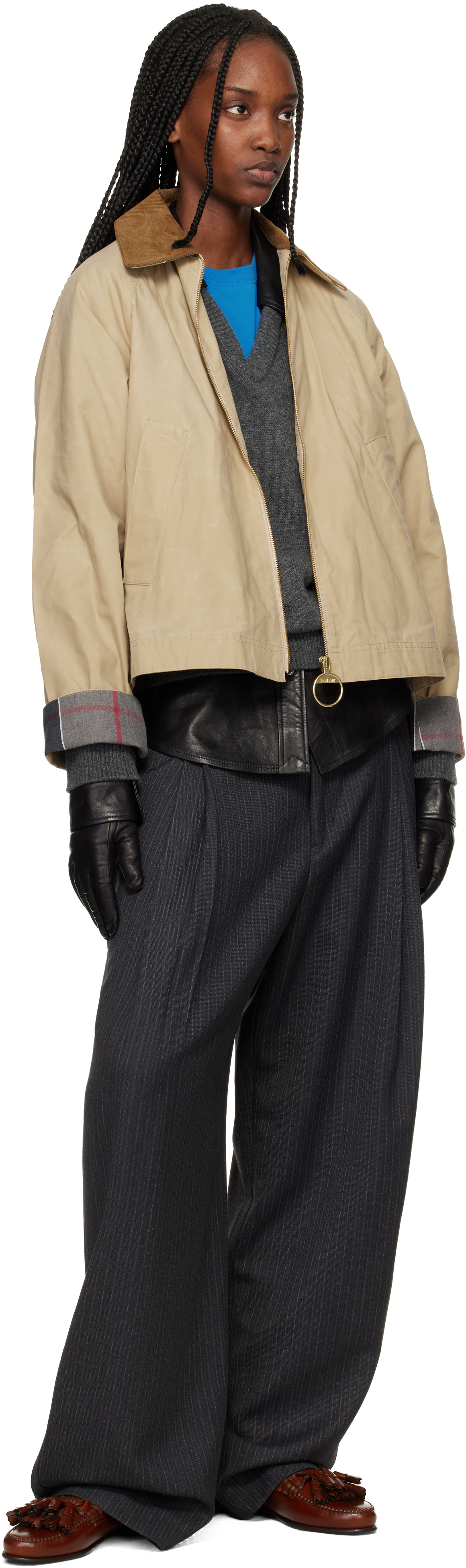 Beige Catlin Casual Jacket