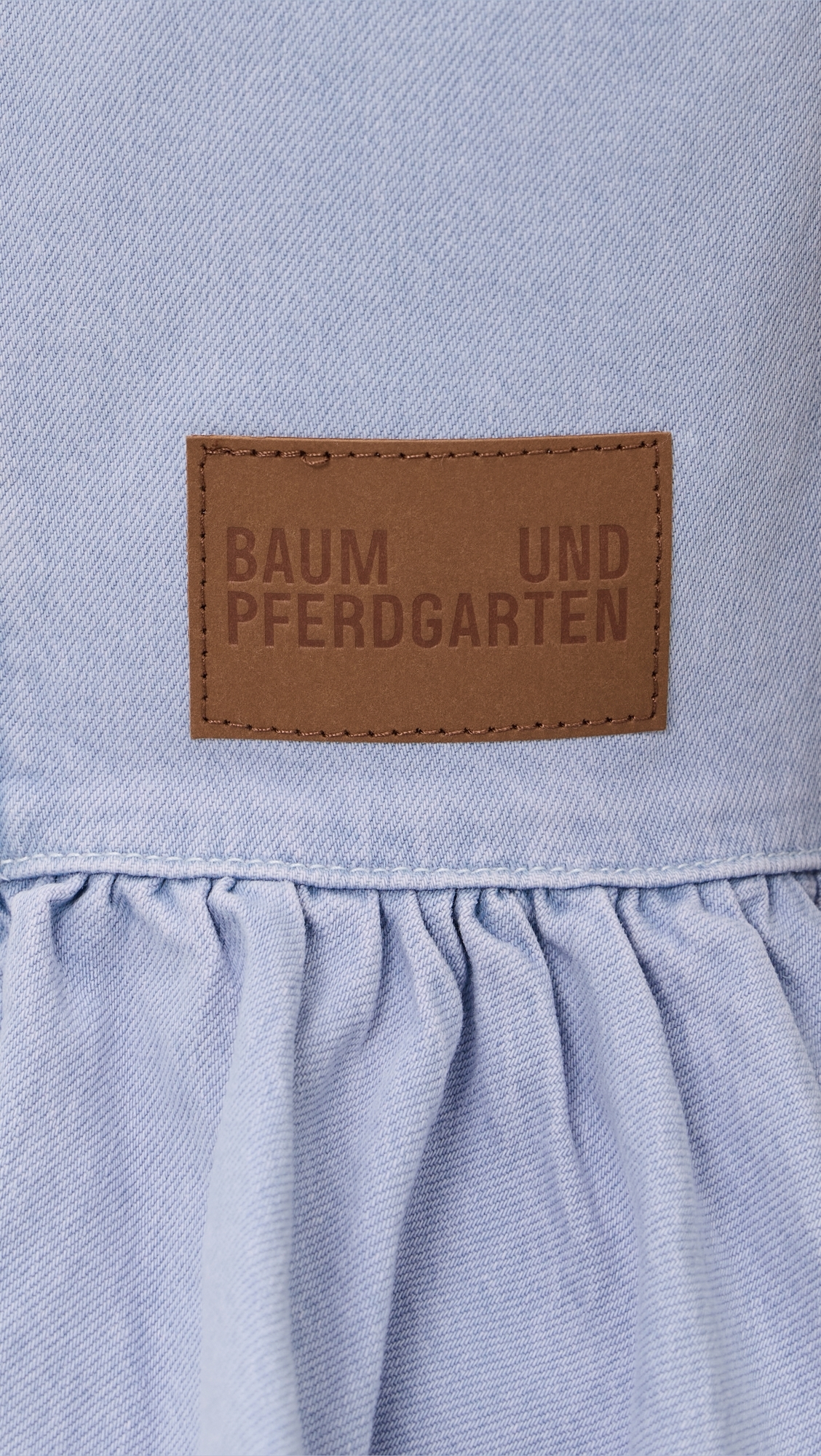 Merja Top Light Denim Rinse