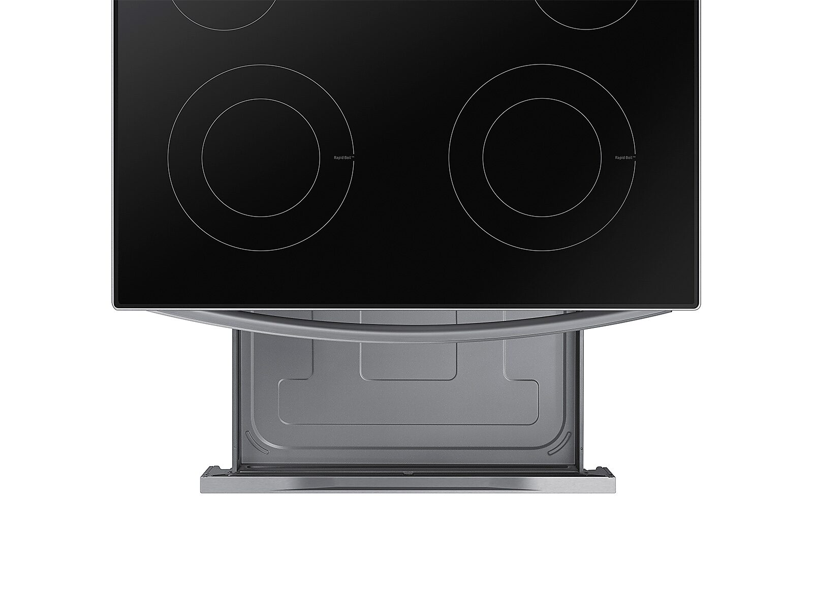 6.3 cu. ft. Smart Freestanding Electric Range with Steam Clean in Stainless Steel(NE63A6111SS/AA)