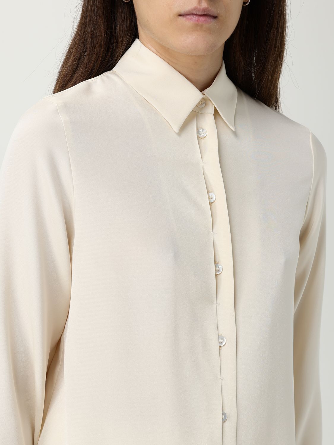 Shirt Woman color Cream